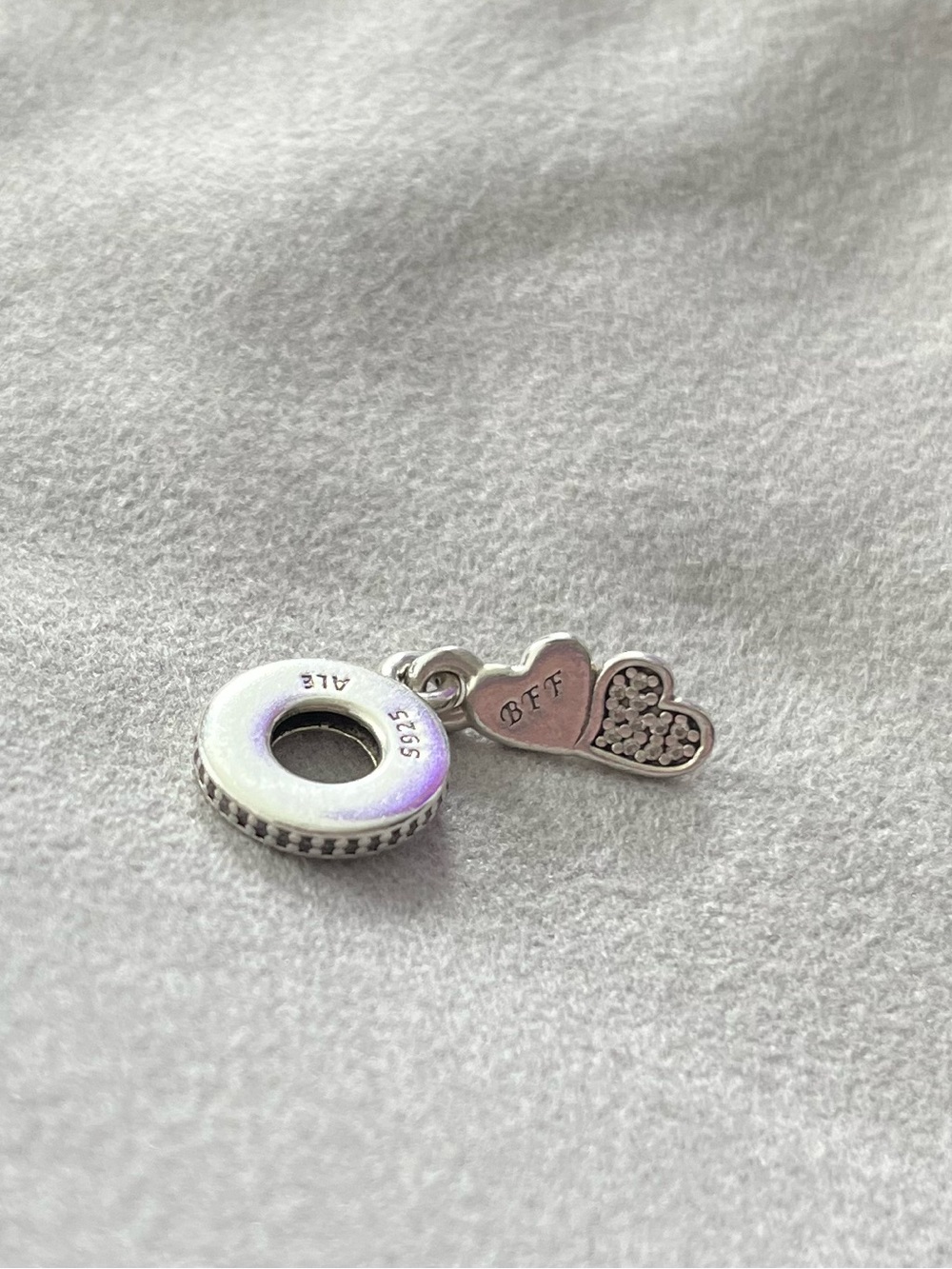 Pandora Retired Best Friends Forever Dangle Charm